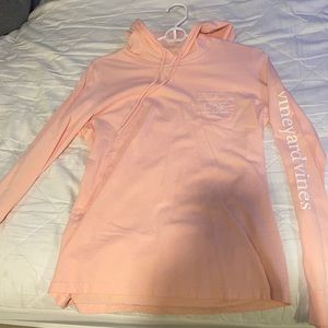 Vineyard fines long sleeve hooded shirt